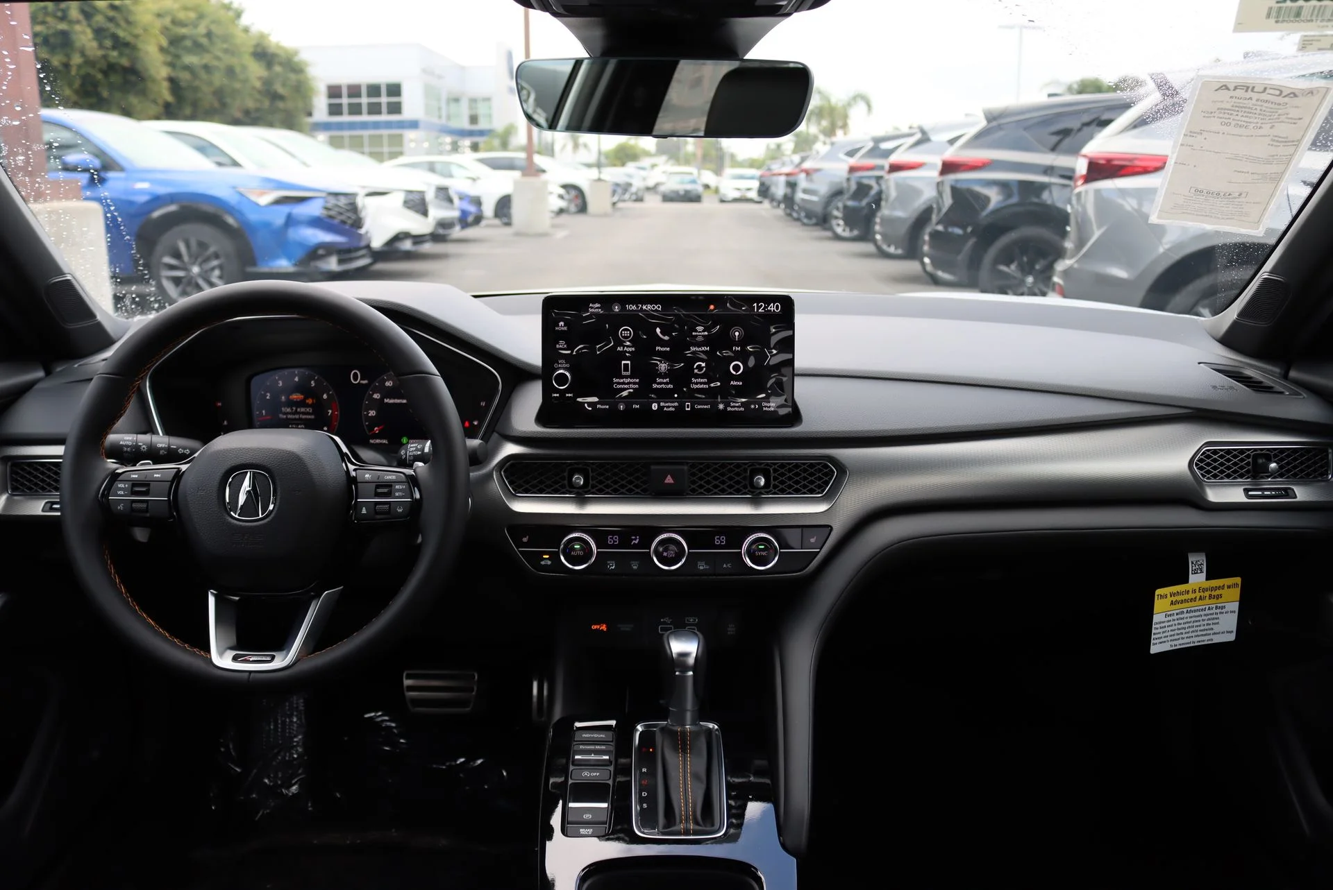 New 2026 Solar Silver Metallic Acura FWD A-Spec with Technology image 8