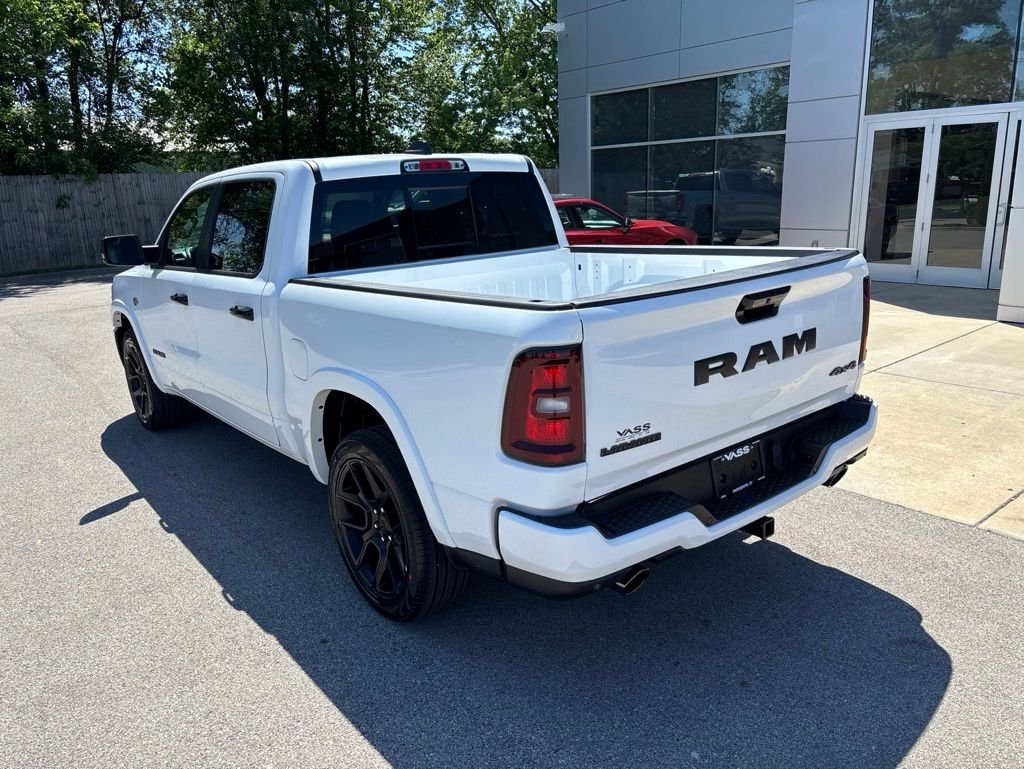 New 2026 Bright White Clear-Coat Exterior Paint RAM Laramie image 3