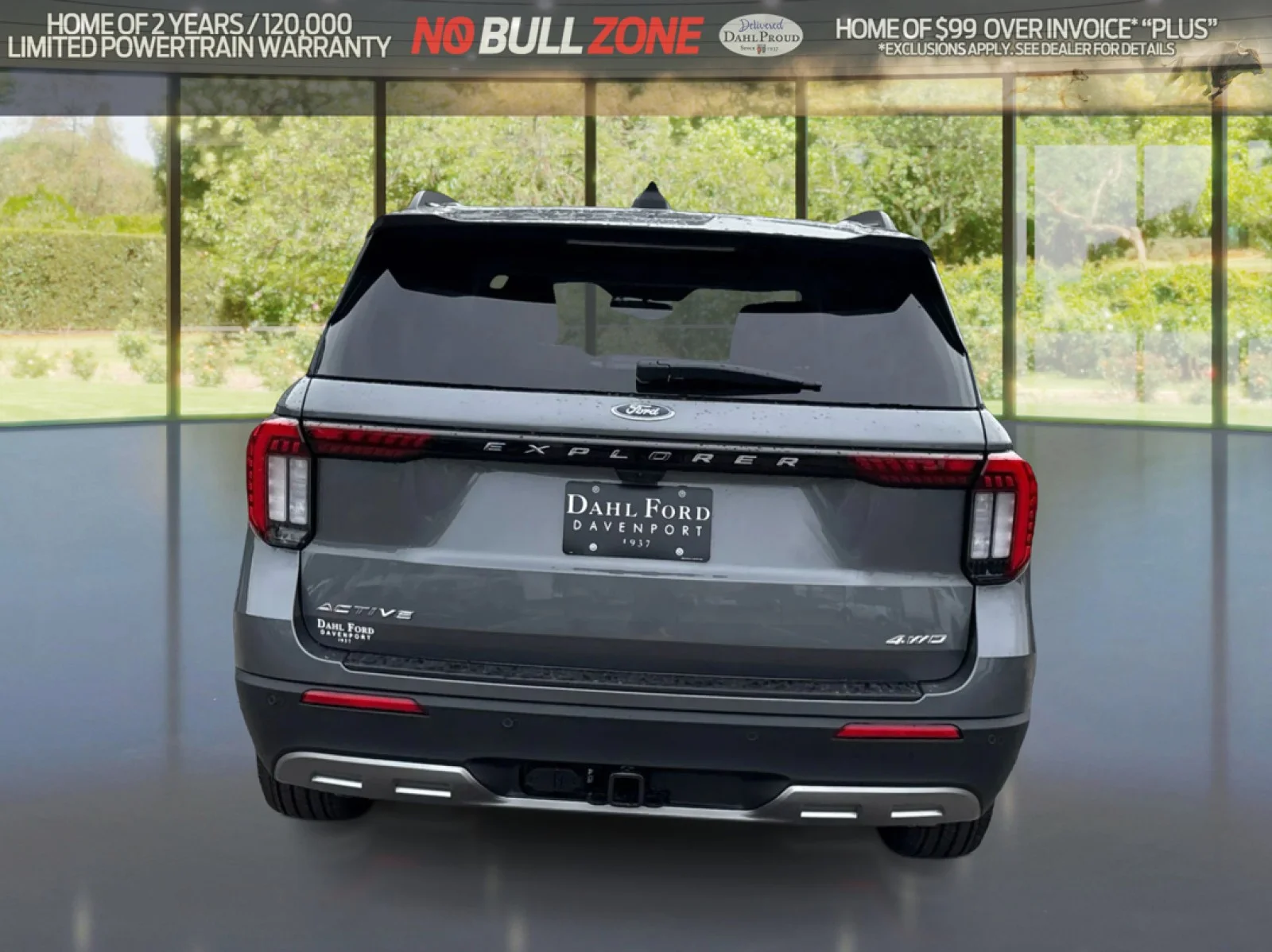 New 2026 Carbonized Gray Metallic Ford Active image 4