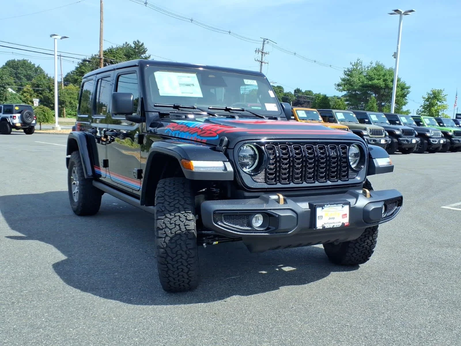 New 2026 Black Clearcoat Jeep Rewind image 2