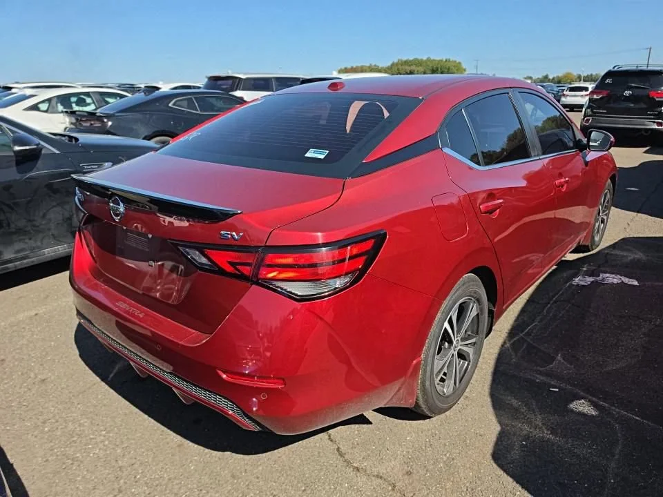 Used 2021 Red Nissan SV image 4