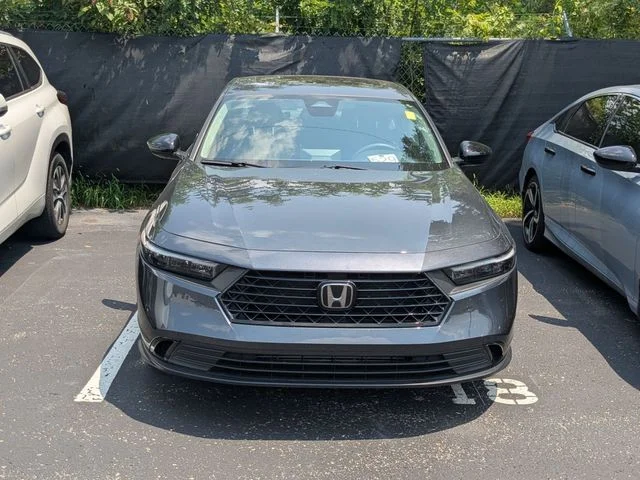 Used 2023 Meteorite Gray Metallic Honda EX image 2