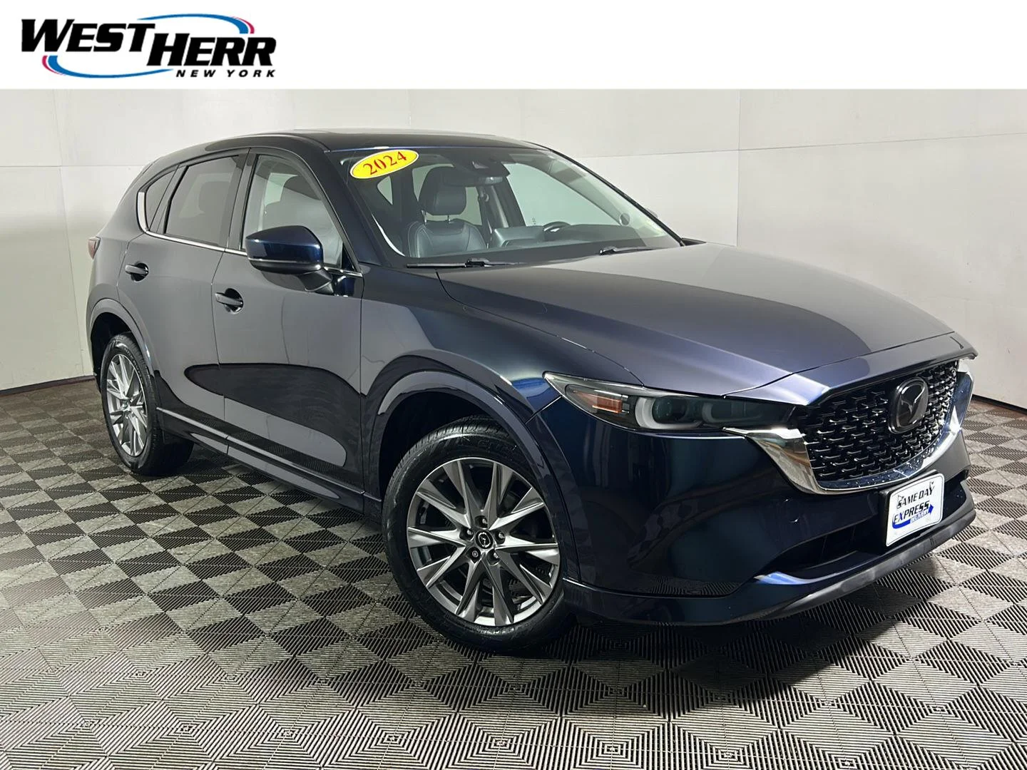 Used 2024 Deep Crystal Blue Mica Mazda 2.5 S Premium Package image 1