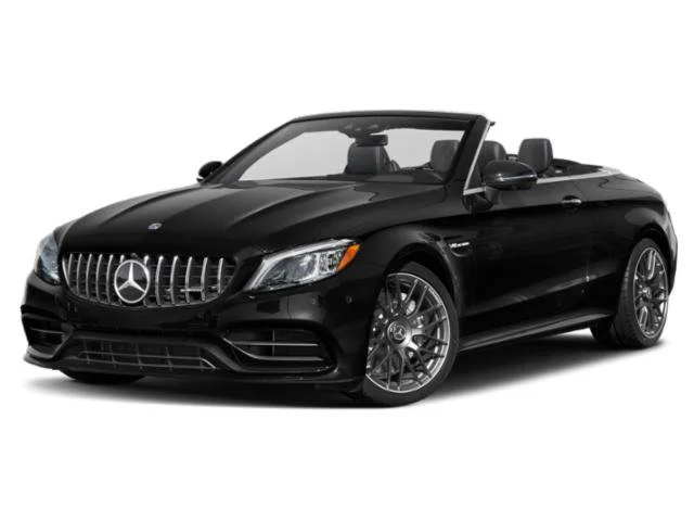 Used 2021 designo Diamond White Metallic Mercedes-Benz AMG® C 63 image 1