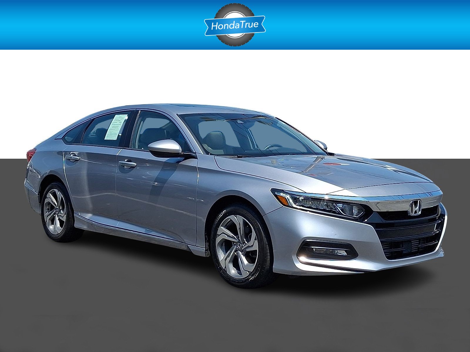 Used 2020 Lunar Silver Metallic Honda EX image 1