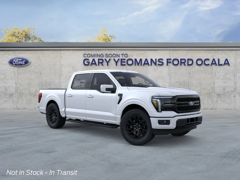 New 2026 Star White Metallic Tri-Coat Ford Lariat® image 7