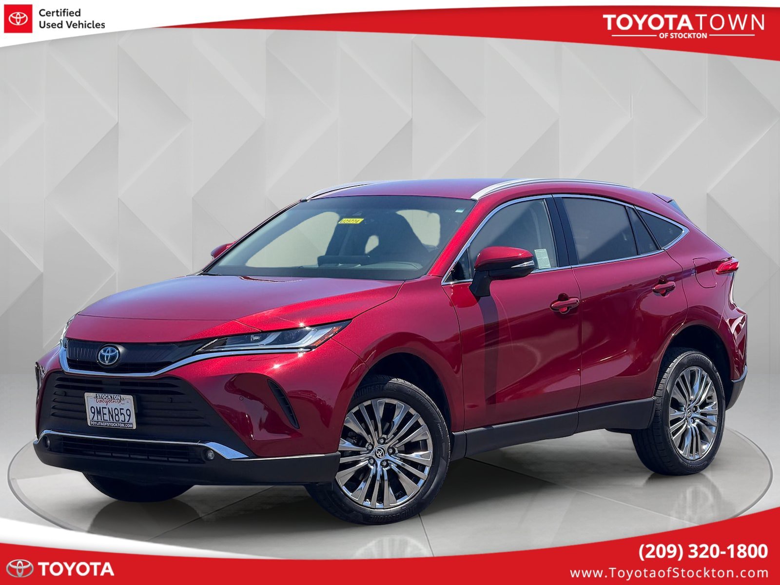Certified Used 2024 Ruby Flare Pearl Toyota XLE image 1