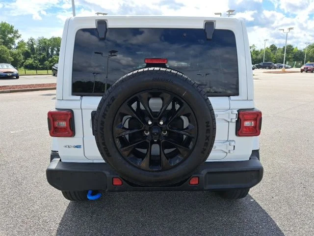 Used 2024 White Jeep Sahara 4xe image 6
