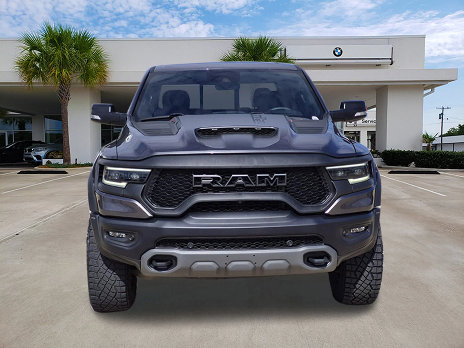 Used 2022 Granite Crystal Metallic Clearcoat Ram TRX image 2
