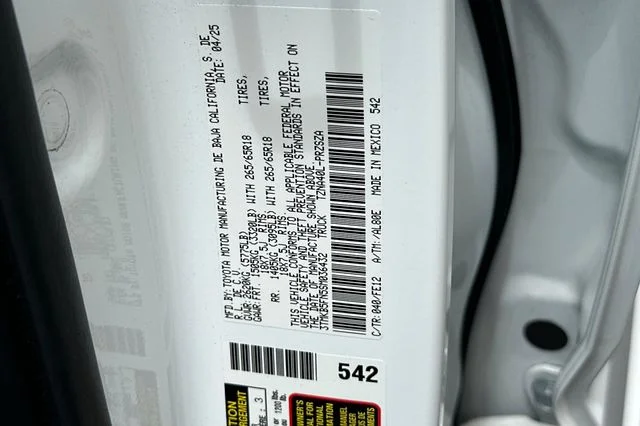 Used 2025 White Toyota TRD Sport image 27