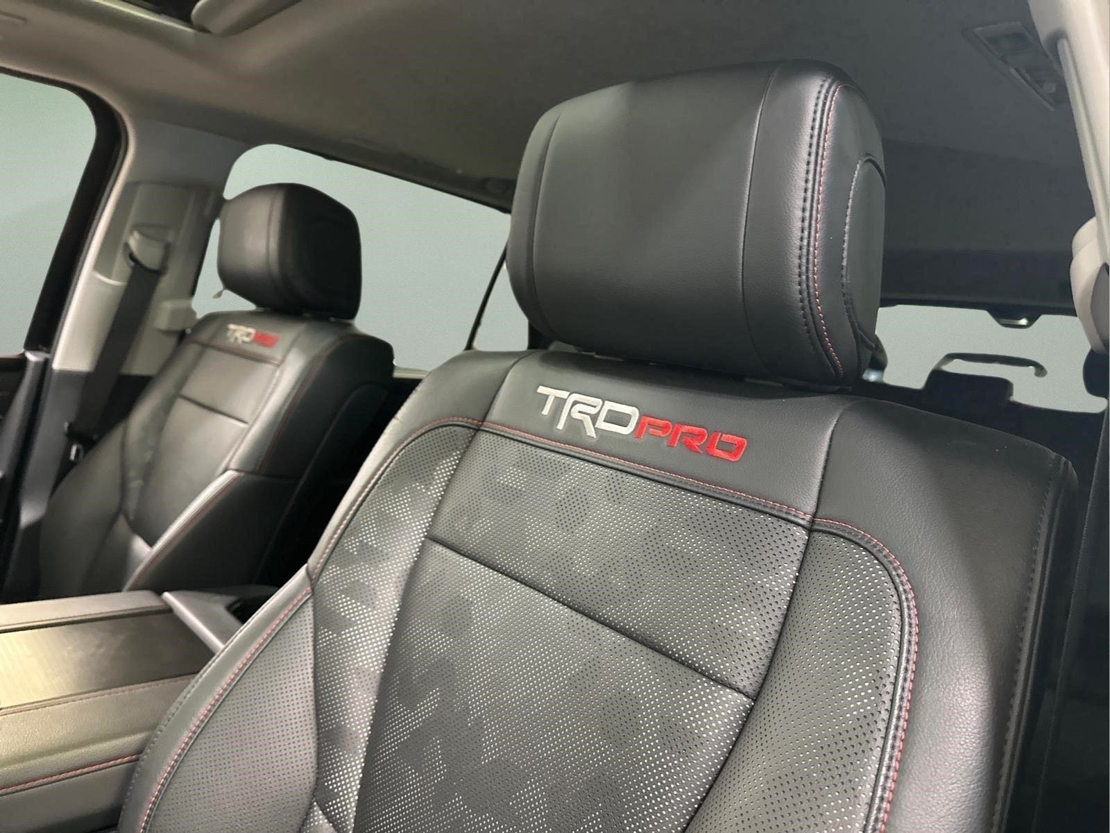 Used 2023 Midnight Black Metallic Toyota TRD Pro image 19