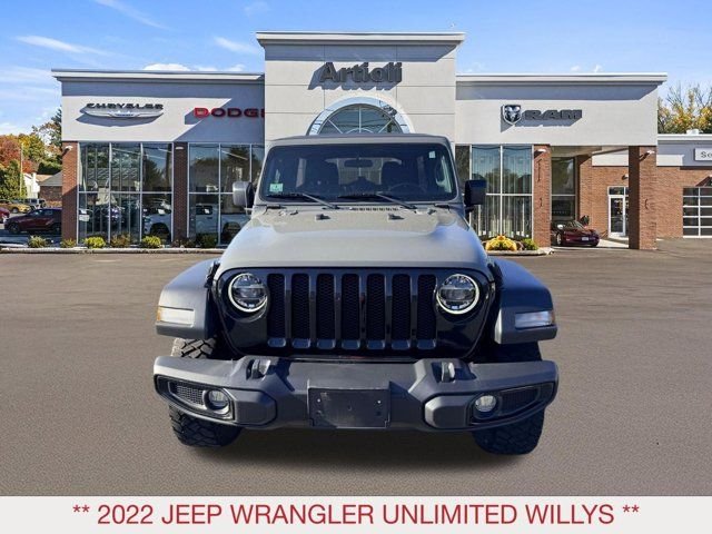 Certified Used 2022 Gray Jeep Unlimited Willys image 3