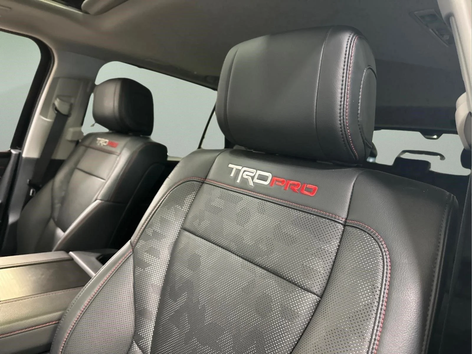 Used 2023 Midnight Black Metallic Toyota TRD Pro image 19