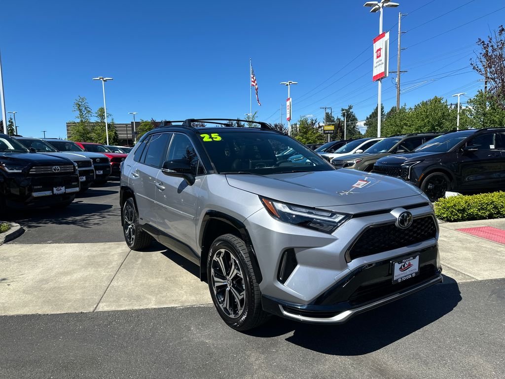 Certified Used 2025 Midnight Black Metallic Toyota XSE image 7