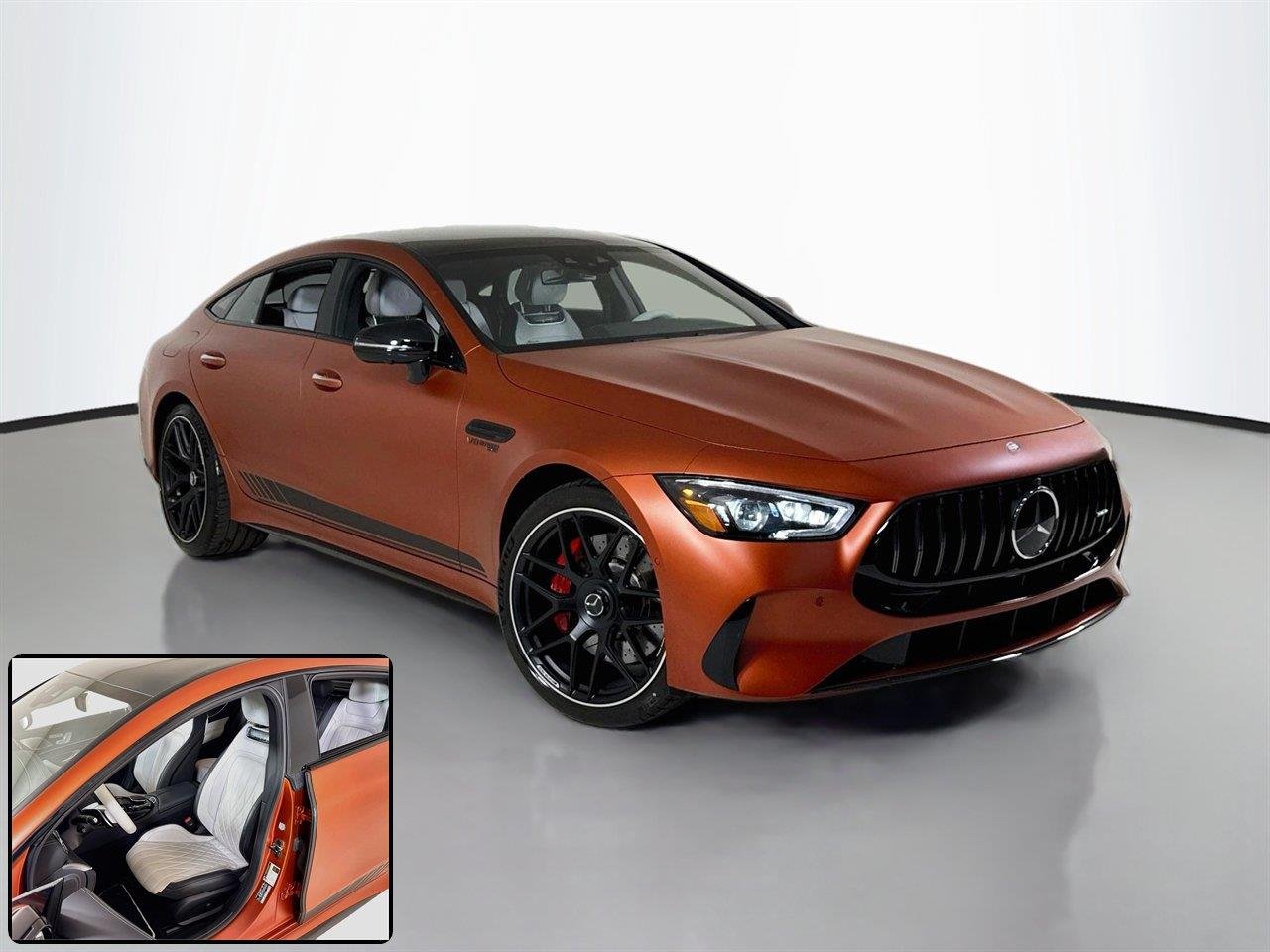 Used 2024 Manufaktur Copper Orange Magno Mercedes-Benz AMG® GT 63 S | Exclusive Color Combo image 2