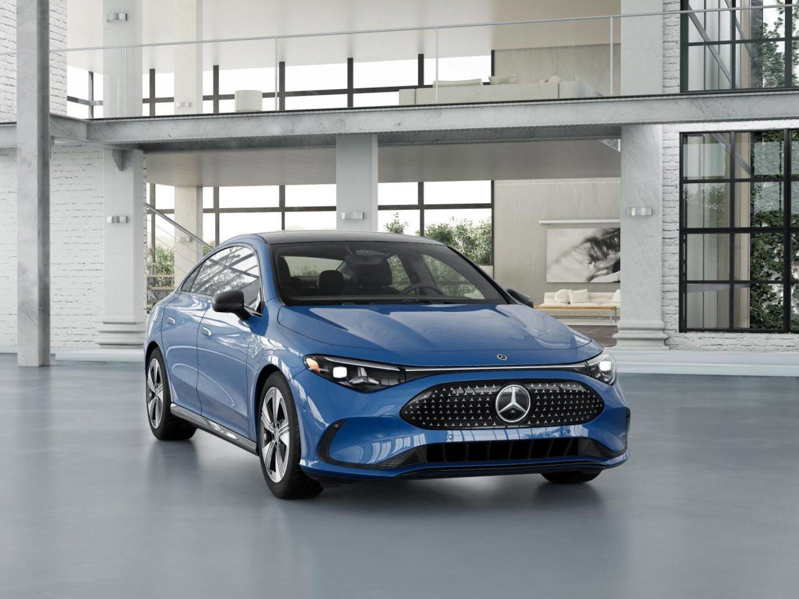 New 2026 Sky Blue Metallic Mercedes-Benz CLA 250+ image 9