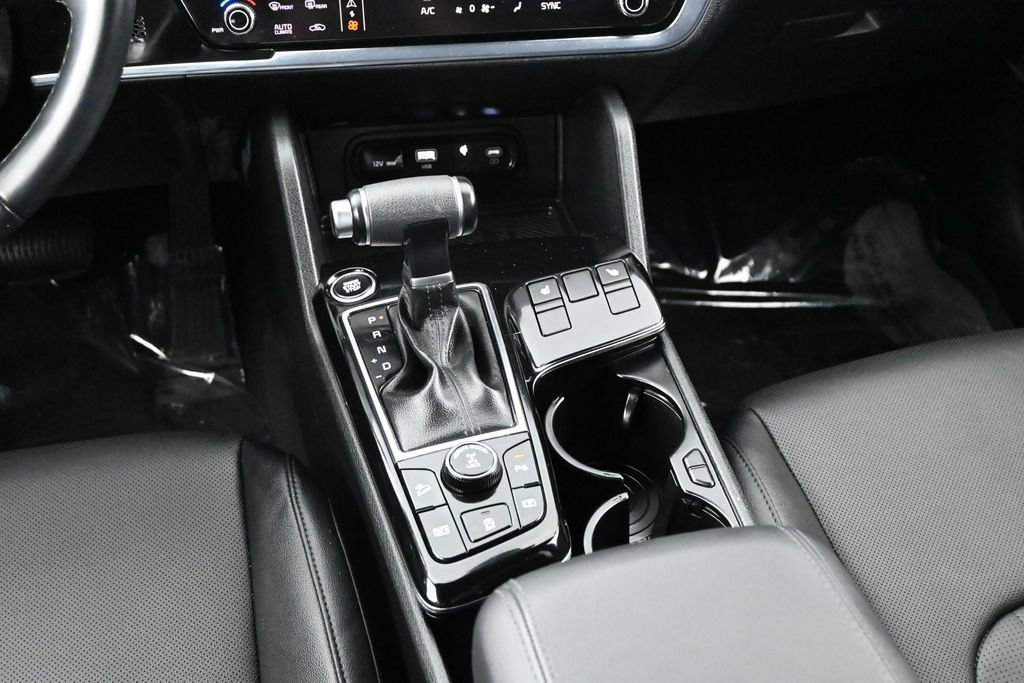 Used 2024 Ebony Black Kia X-Line image 16