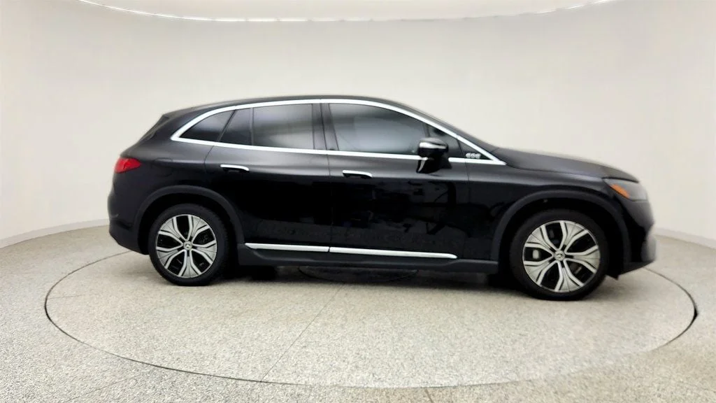 Used 2024 Obsidian Black Metallic Mercedes-Benz EQE 350+ SUV w/ Nappa Leather & Ventilated Seats image 4