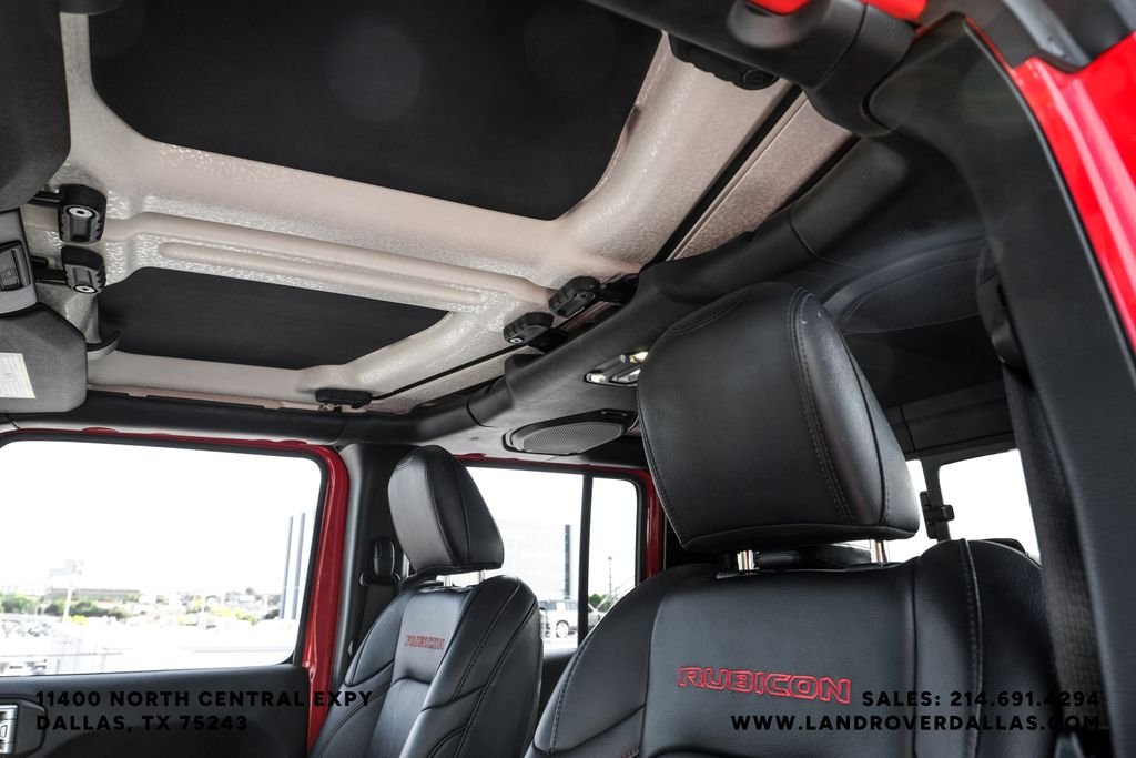 Used 2020 Red Clearcoat Jeep Rubicon image 32