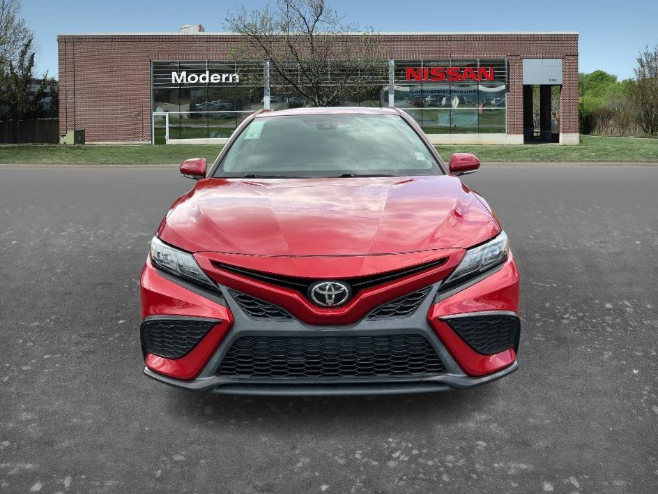 Used 2021 Red Toyota SE image 6