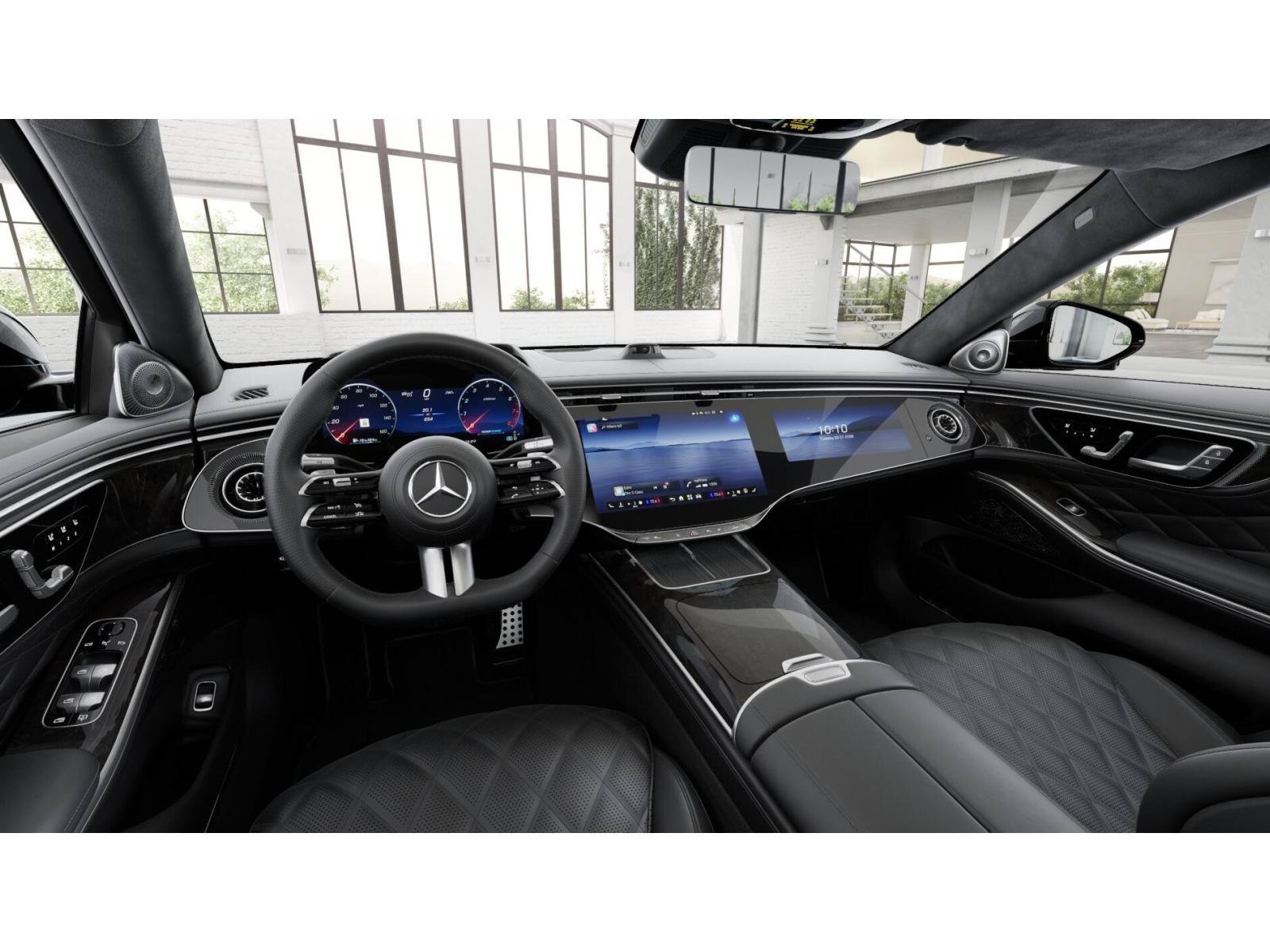 New 2027 Black Mercedes-Benz S 580 image 3