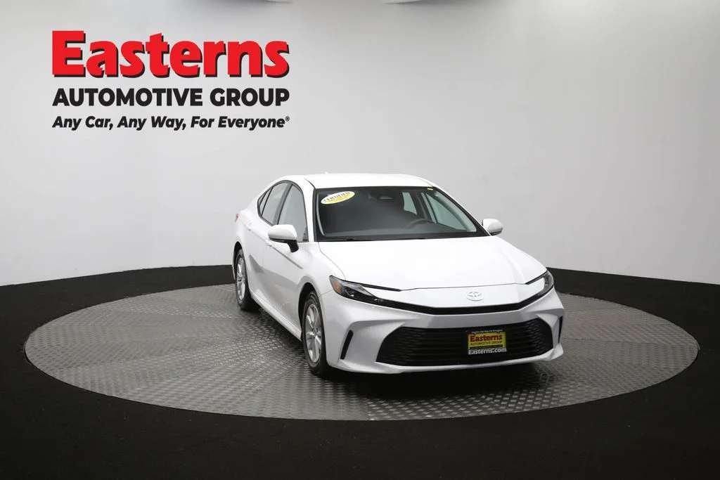 Used 2025 White Toyota LE image 50