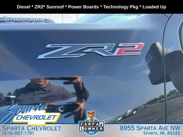 Used 2025 Black Chevrolet ZR2 image 13