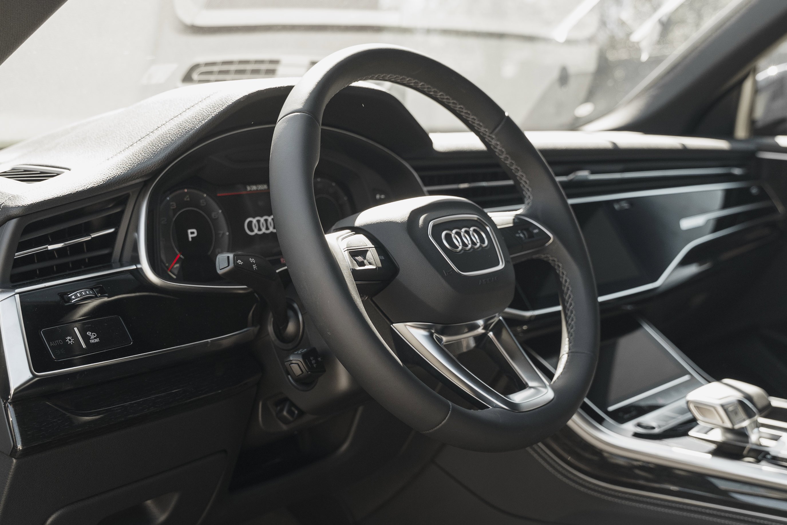 New 2026 Mythos Black Metallic Audi Premium Plus image 9