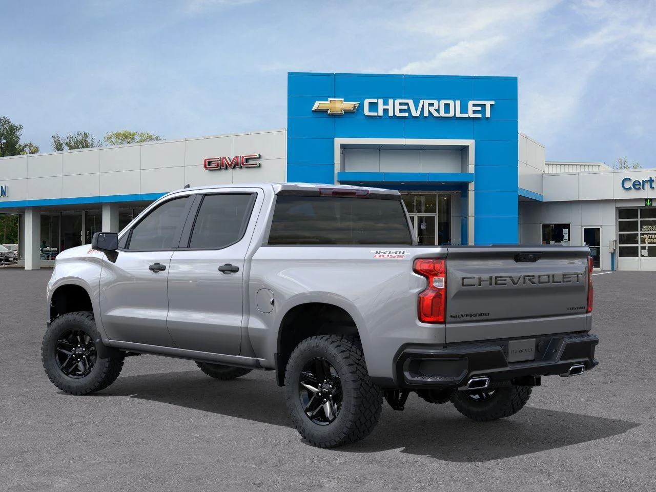 New 2026 Sterling Gray Metallic Chevrolet Custom Trail Boss image 3