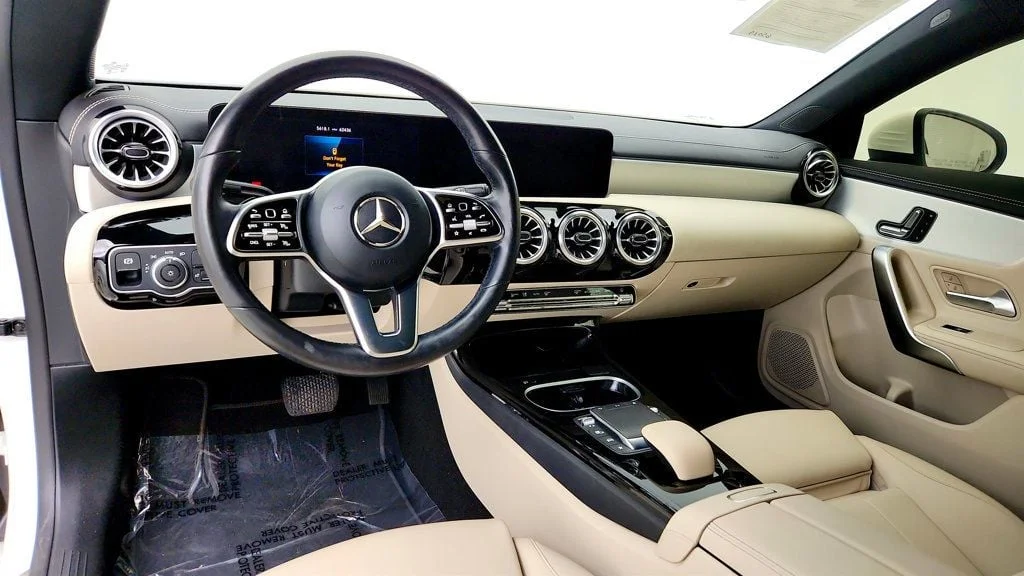 Used 2023 Polar White Mercedes-Benz CLA 250 Coupe w/ Premium Pkg, Multimedia Pkg & Parking Assist image 12