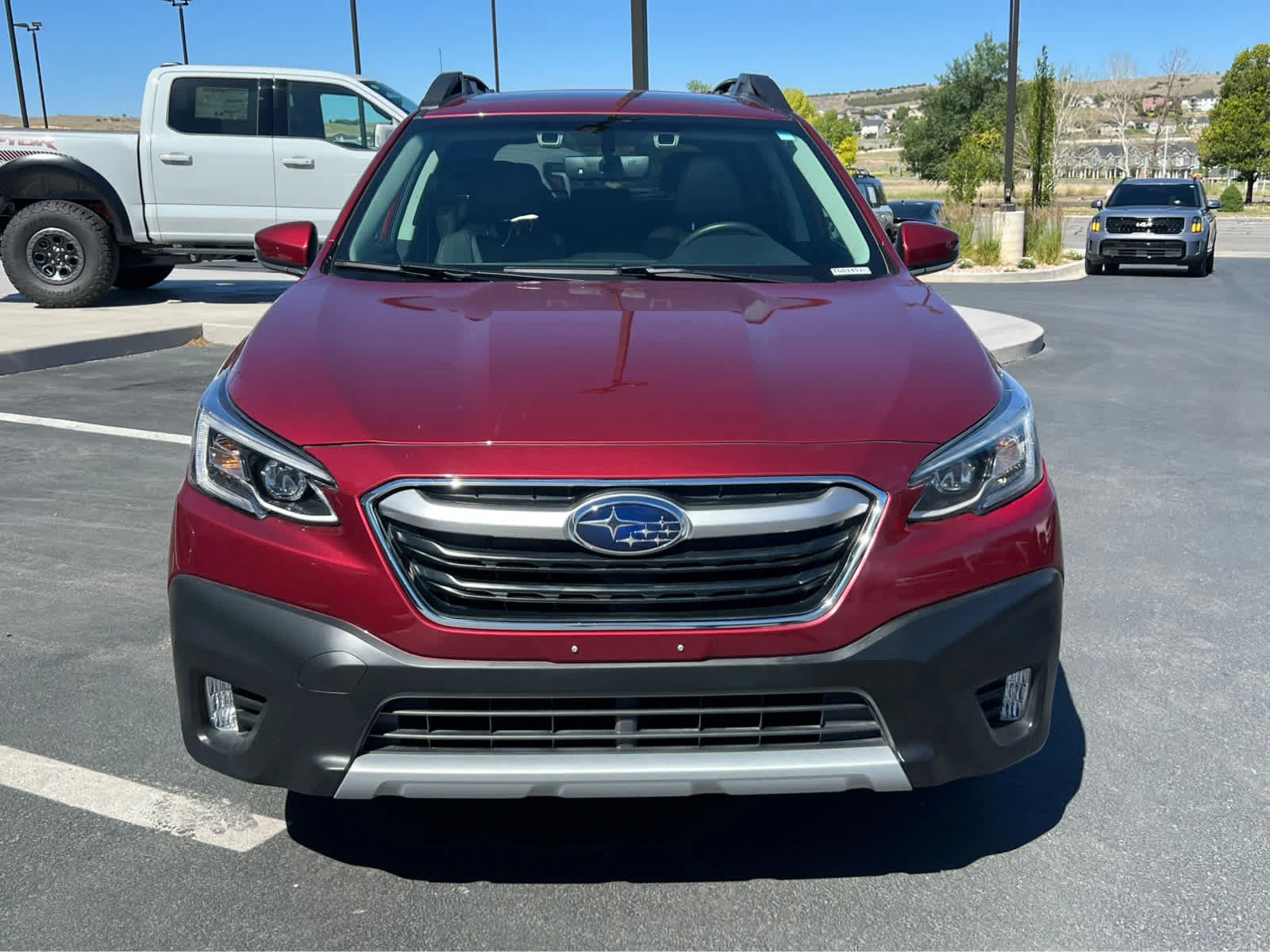 Certified Used 2022 Crimson Red Pearl Subaru Limited image 3