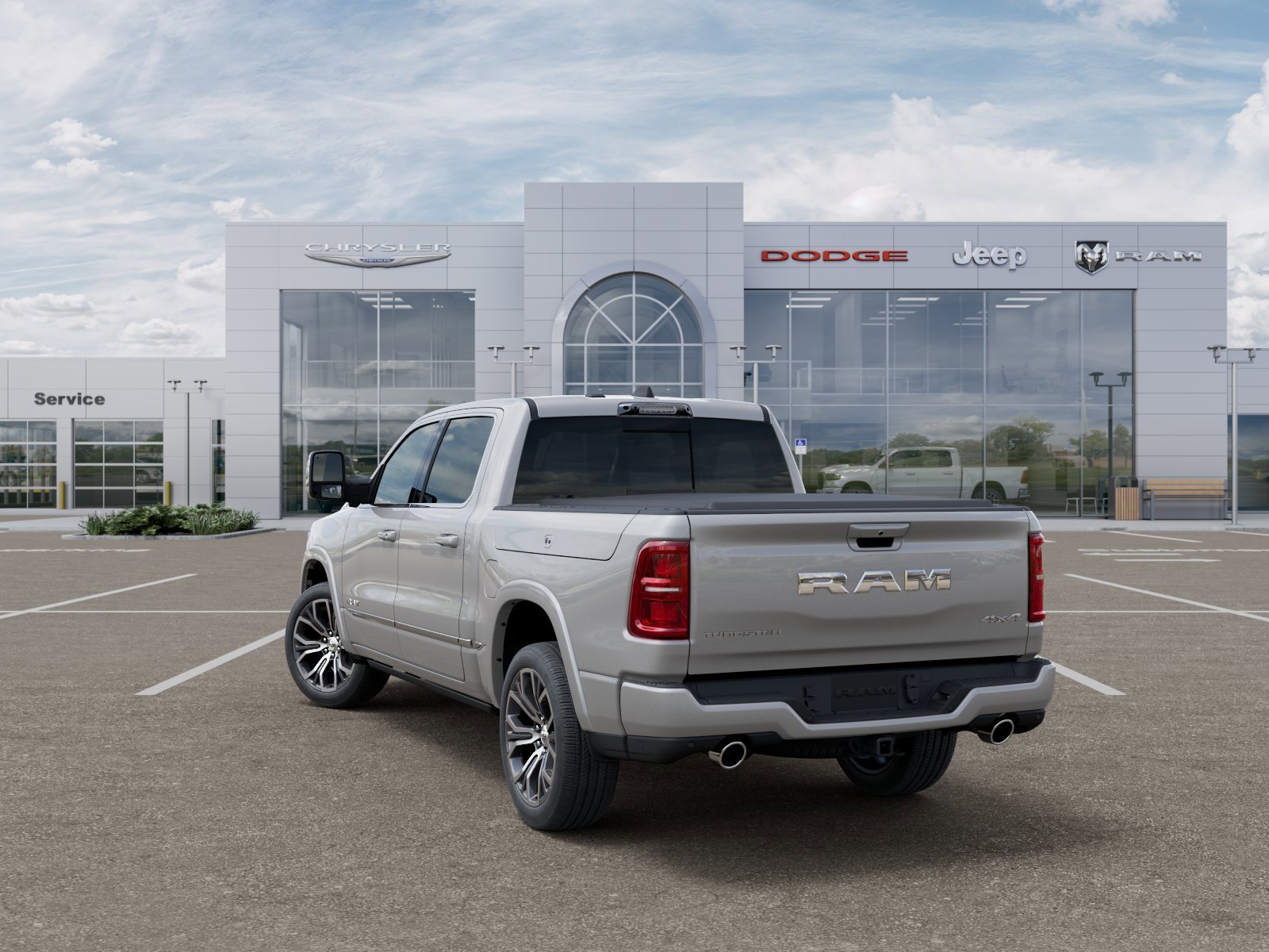 New 2026 Silver Zynith Exterior Paint RAM Tungsten image 3