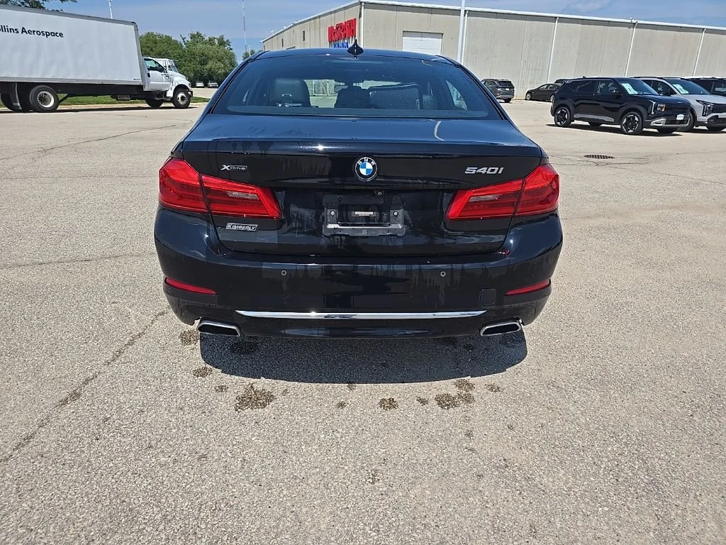 Used 2018 Black BMW 540i xDrive image 6