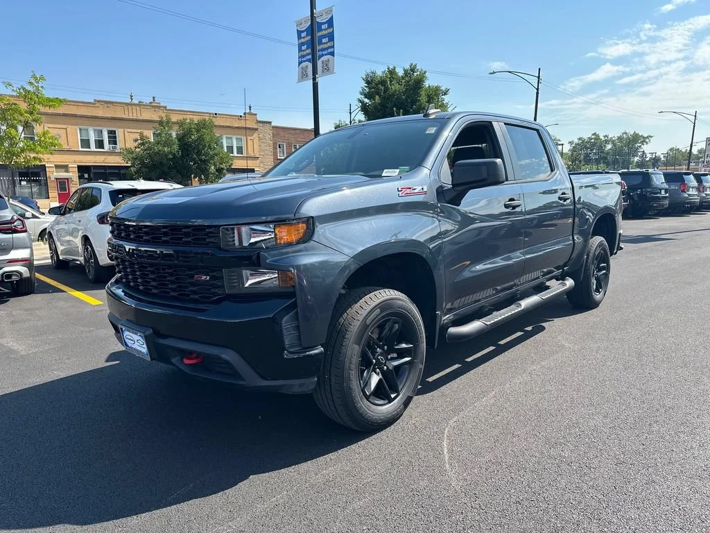 Used 2021 SHADOW GRAY METALLIC Chevrolet Custom Trail Boss image 7