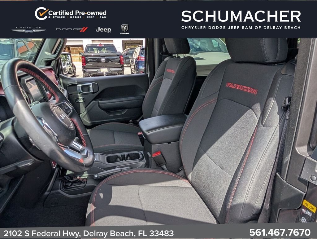 Used 2022 Gray Jeep Rubicon image 11