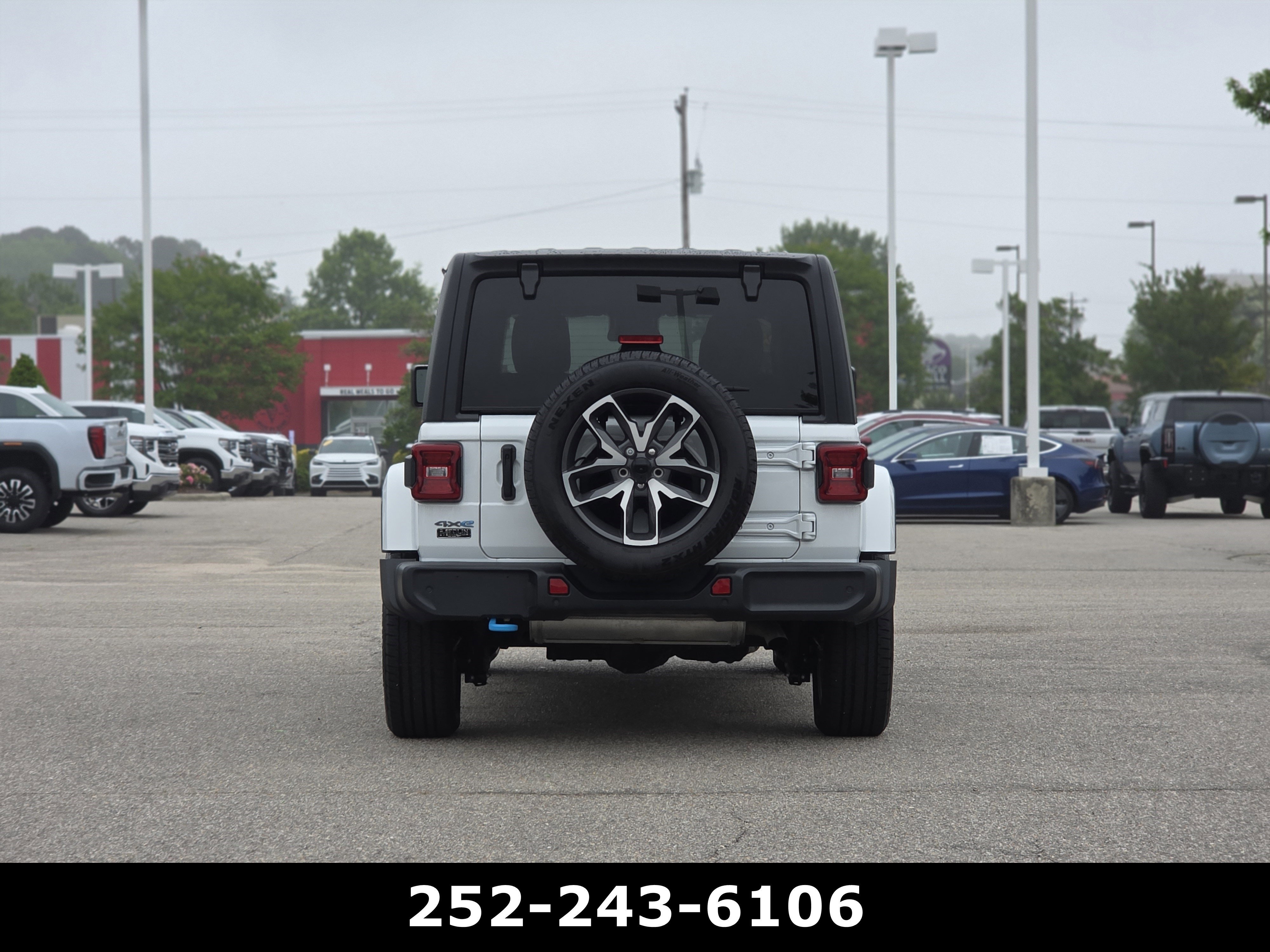Used 2024 Bright White Clearcoat Jeep Sport S image 6