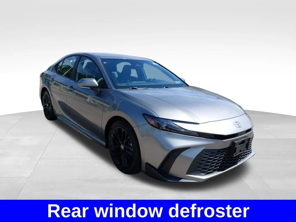 Used 2025 Celestial Silver Metallic Toyota SE image 5
