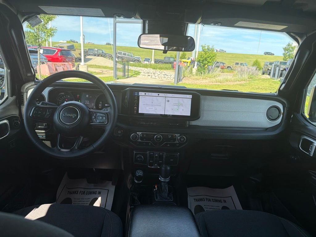 Used 2024 Black Jeep Sport S 4xe image 13