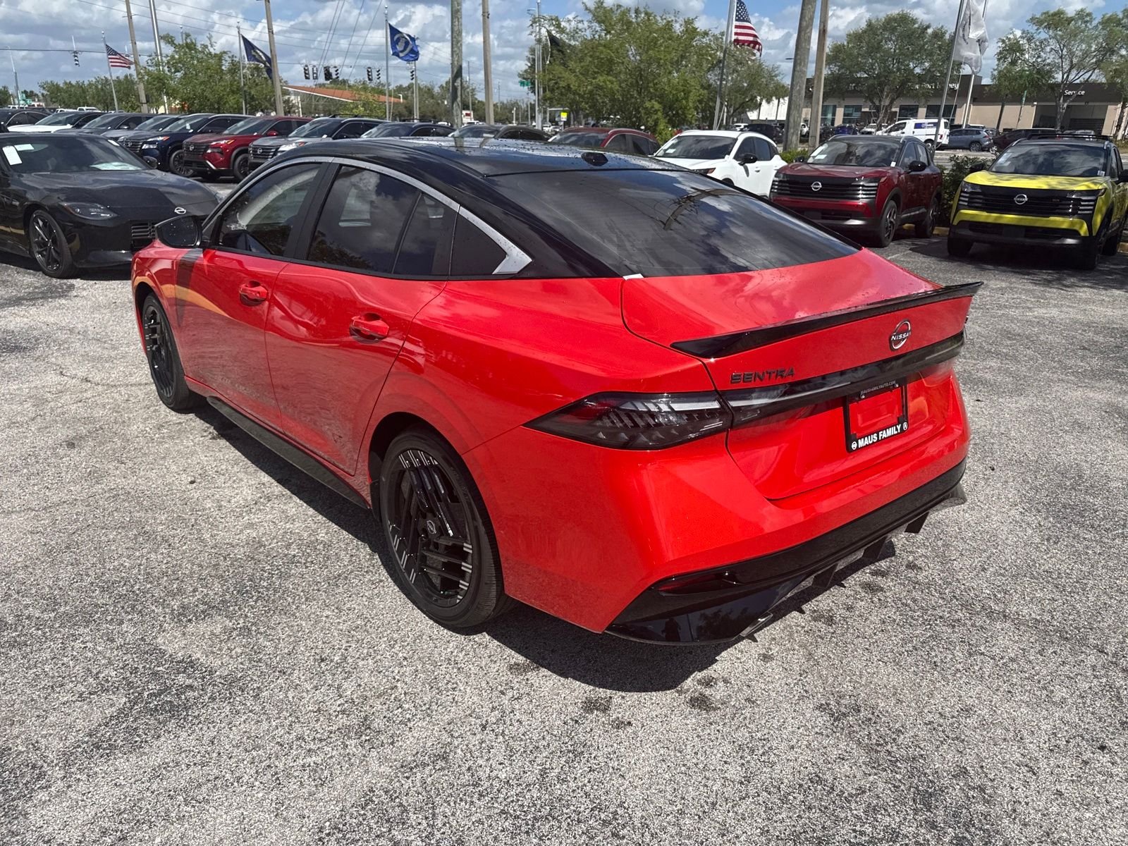 New 2026 Nissan Sentra SR 4D Sedan
