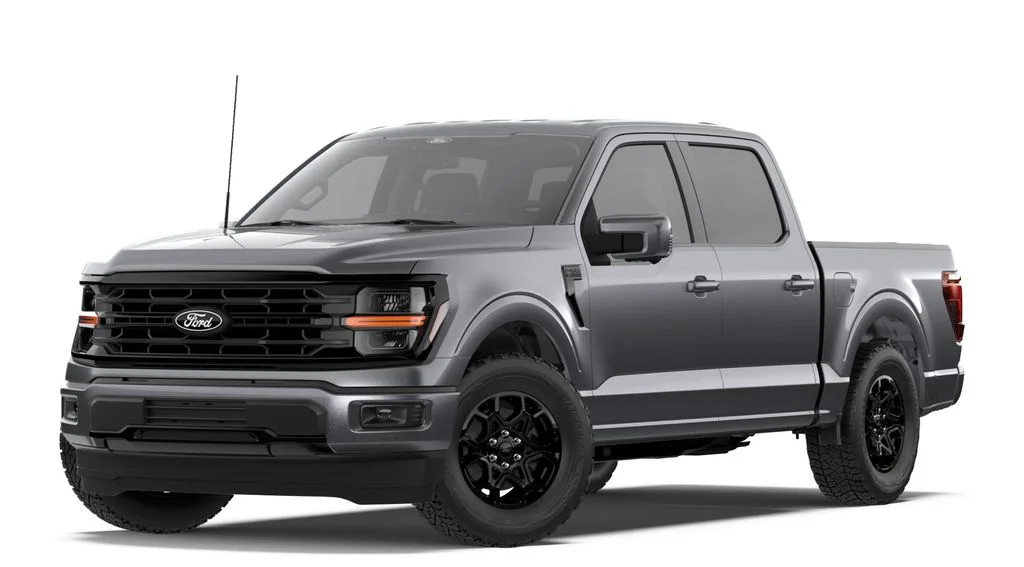 New 2026 Carbonized Gray Metallic Ford XLT image 1