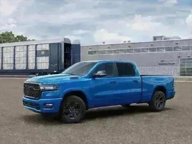 New 2026 Hydro Blue Pearl-Coat Exterior Paint RAM Big Horn/Lone Star image 34