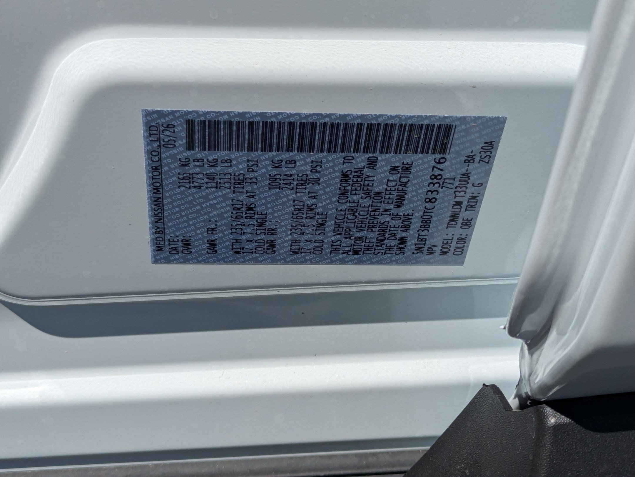 New 2026 Everest White Pearl Tricoat Nissan Rock Creek image 16