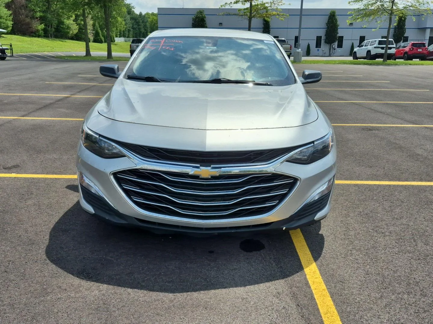 Used 2021 Silver Ice Metallic Chevrolet LS image 2