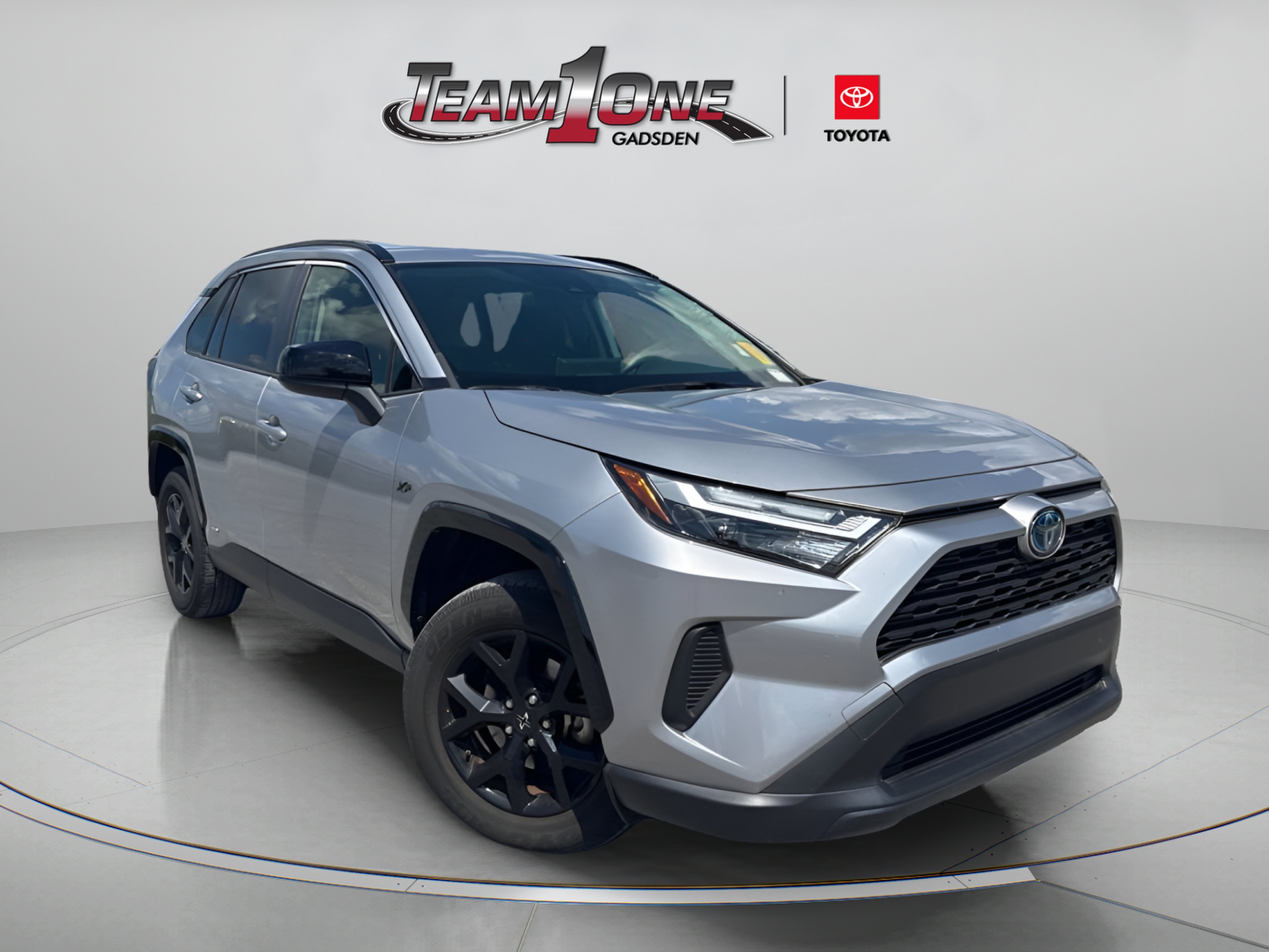 Certified Used 2023 Silver Sky Metallic Toyota Hybrid LE image 1