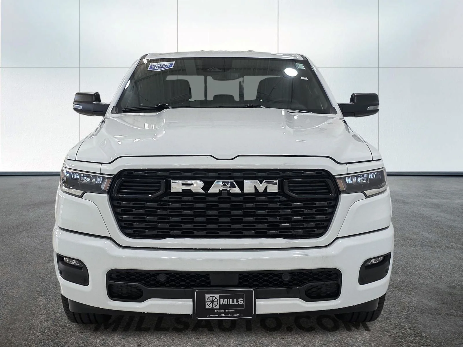 New 2026 Bright White Clear-Coat Exterior Paint RAM Big Horn/Lone Star image 12