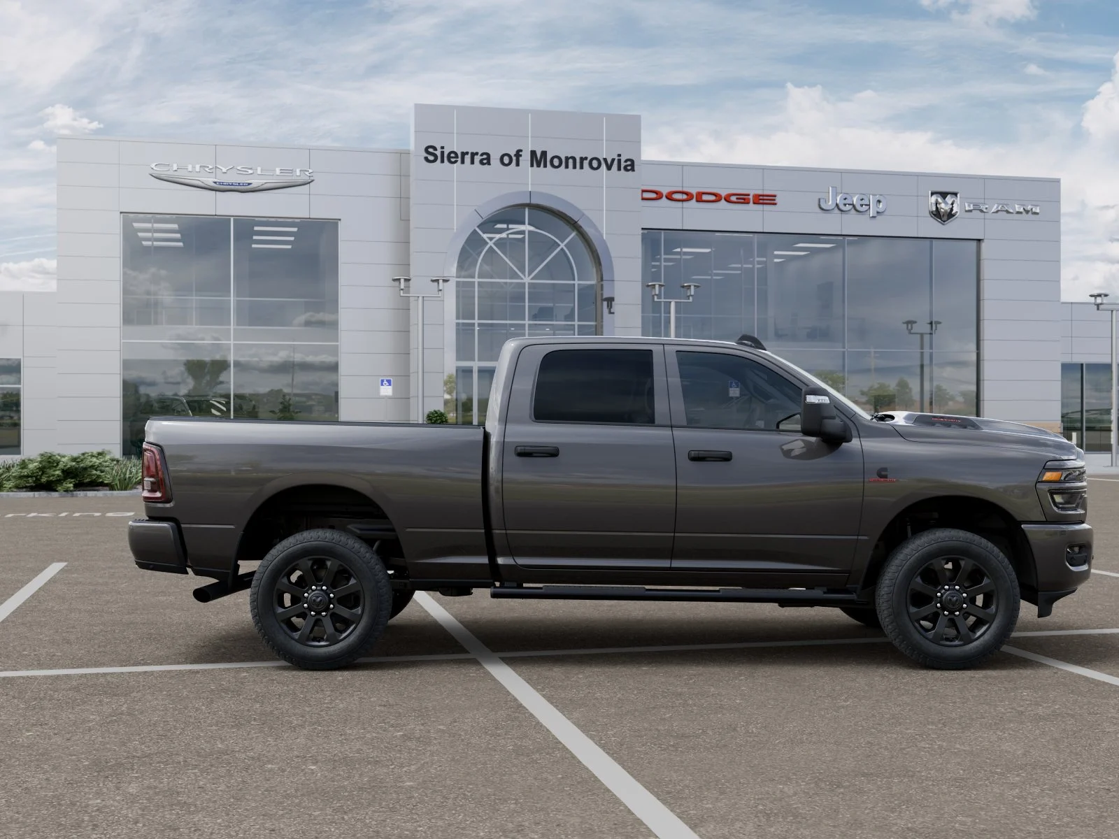 New 2026 Granite Crystal Metallic Clearcoat RAM Tradesman image 47