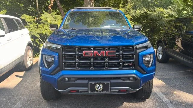 Used 2023 Dynamic Blue Metallic GMC AT4 image 12
