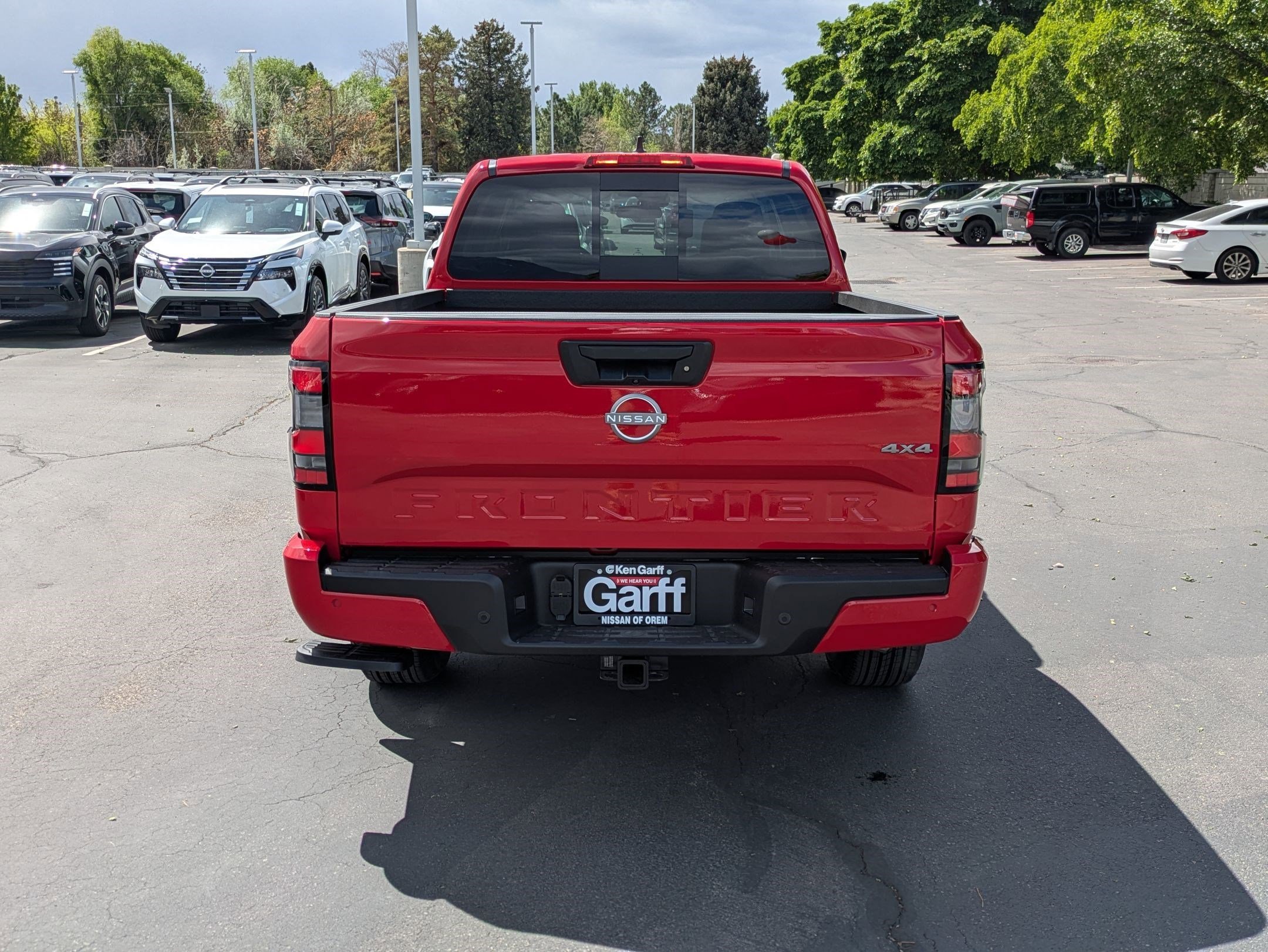 New 2026 Red Alert Nissan Crew Cab SV Long Bed image 4