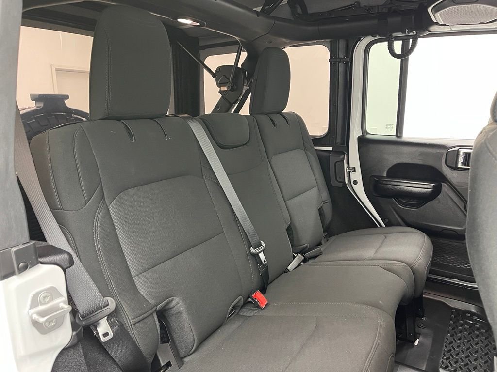 Used 2021 Bright White Clearcoat Jeep Unlimited Willys image 32