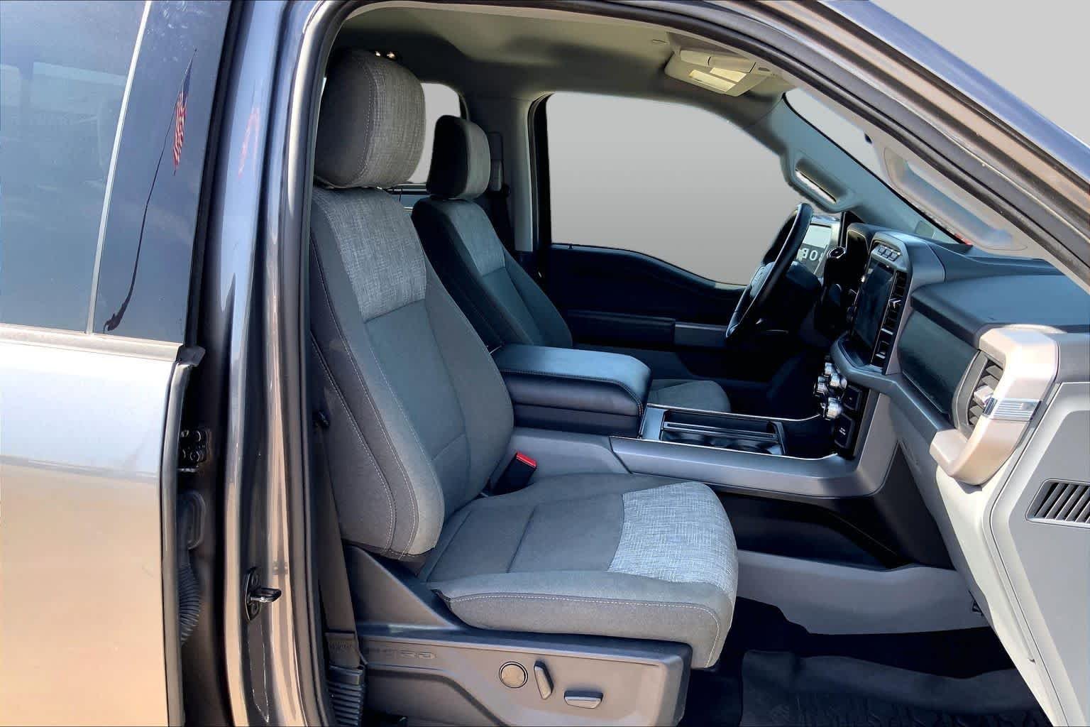 Used 2023 Carbonized Gray Metallic Ford XLT image 9